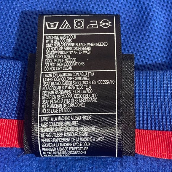 Reebok NFL Team Apparel New York Giants Football Fleece Lined Pullover 2XL EC - Picture 5 of 9